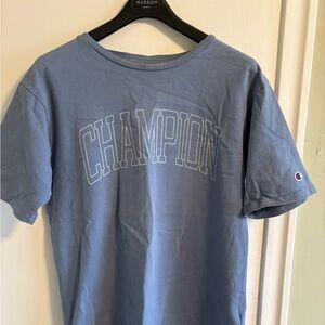 Champion Light Blue Crewneck Tee